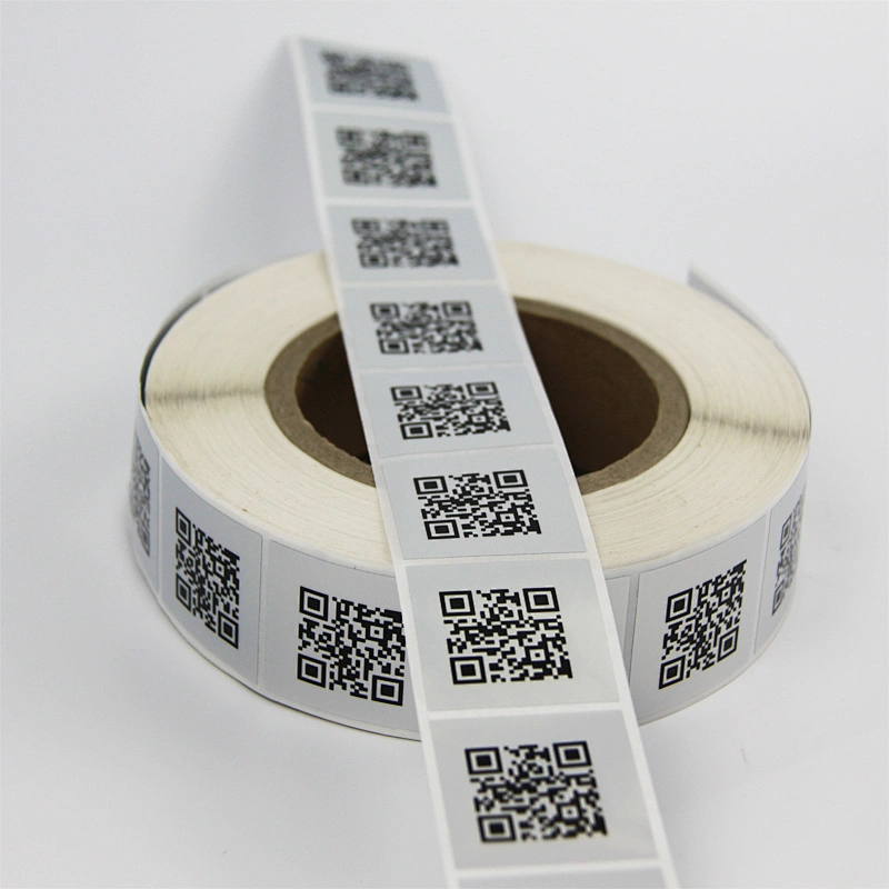 QR Code Asia Silver PET