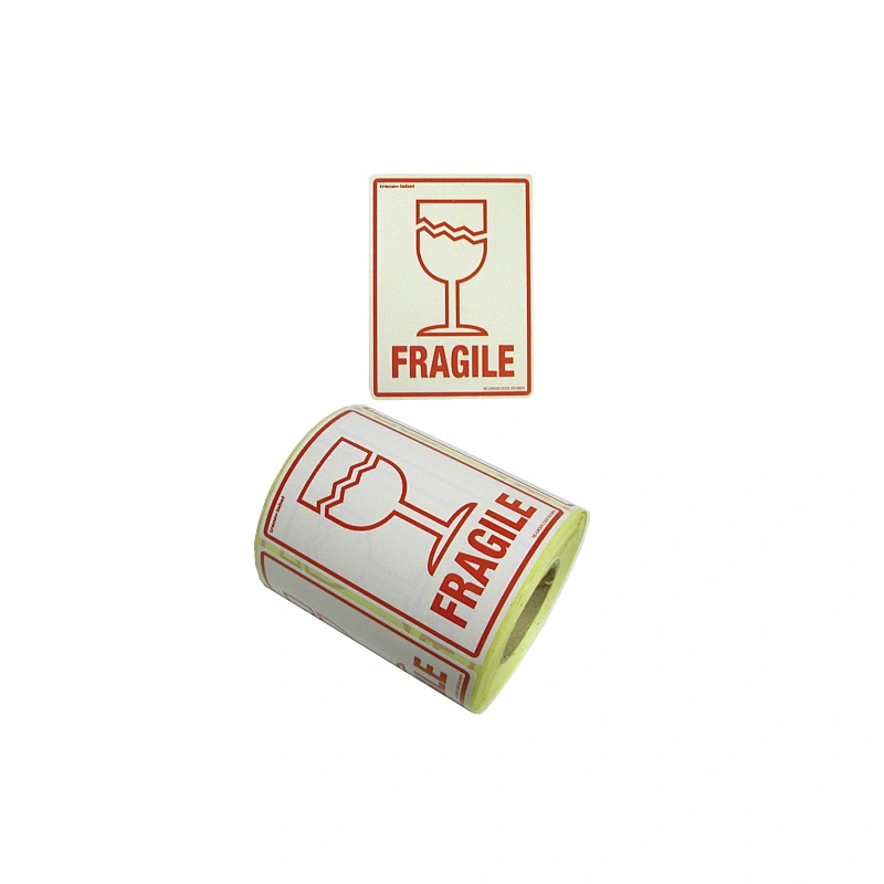 FRAGILE LABEL STICKER