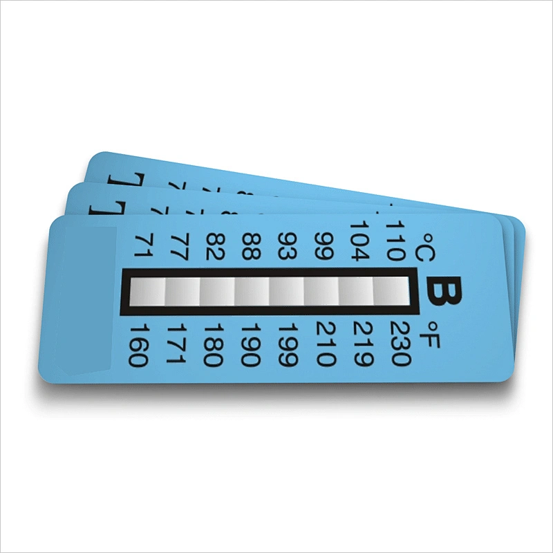 TEMPERATURE INDICATOR STICKER