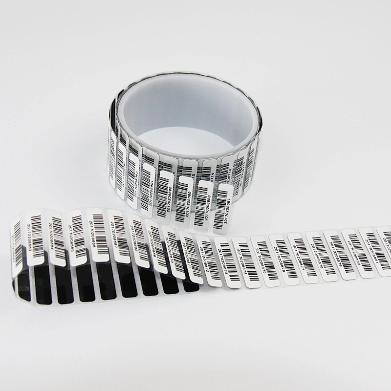 BARCODE VULCANIZED LABEL