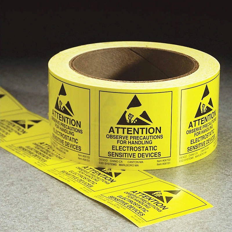 WARNING LABEL STICKER