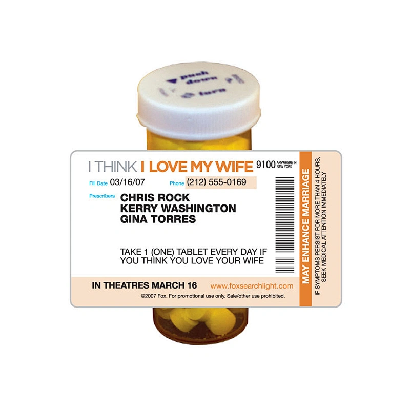 PILL BOTTLE LABEL