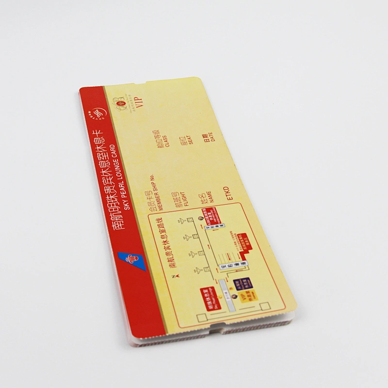 Thermal Card Boarding Pass