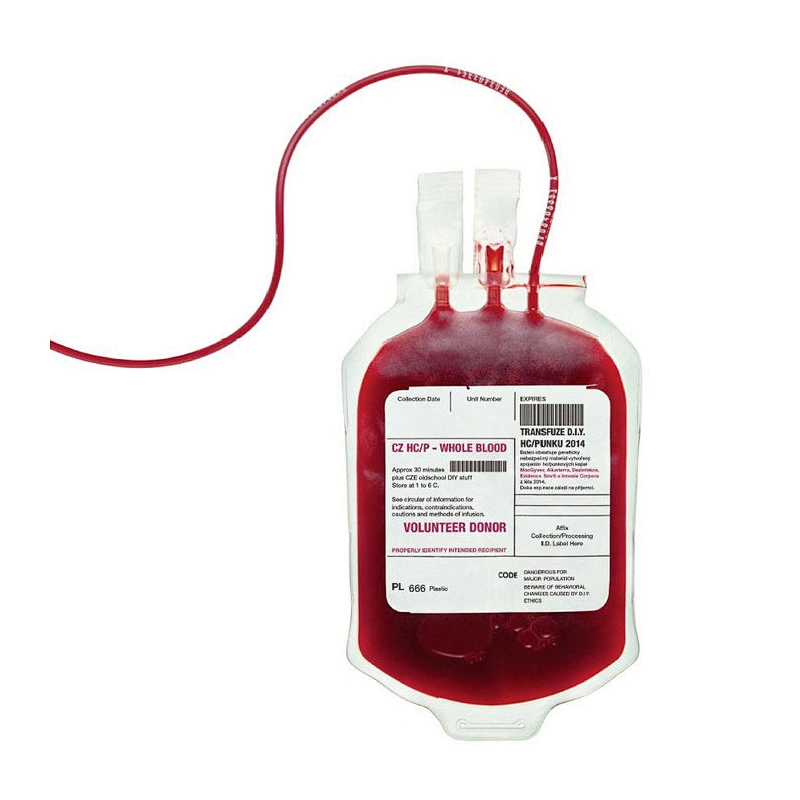 BLOOD BAG LABEL