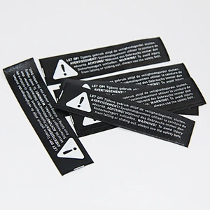 PRINTING WASHABEL LABEL