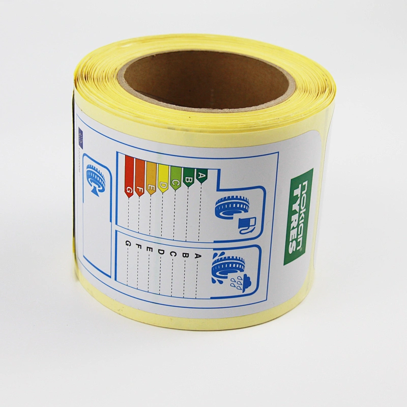 FULL COLOUR TYRE LABEL