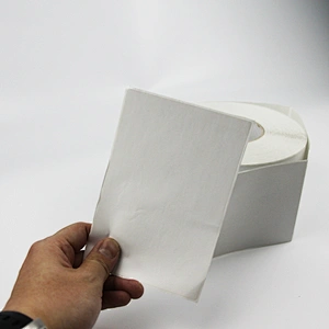 Blank thermal label