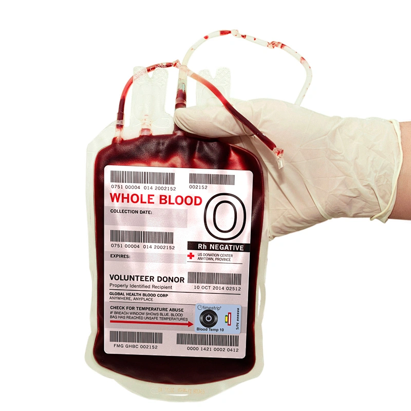 BLOOD BAG LABEL