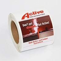 WHITE PP AUTO PARTS LABEL1