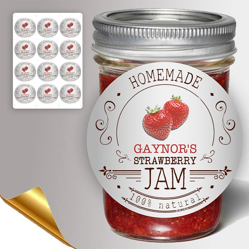 JAM BOTTLE LABEL