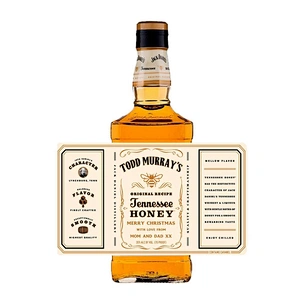 WHISKEY BOTTLE LABEL