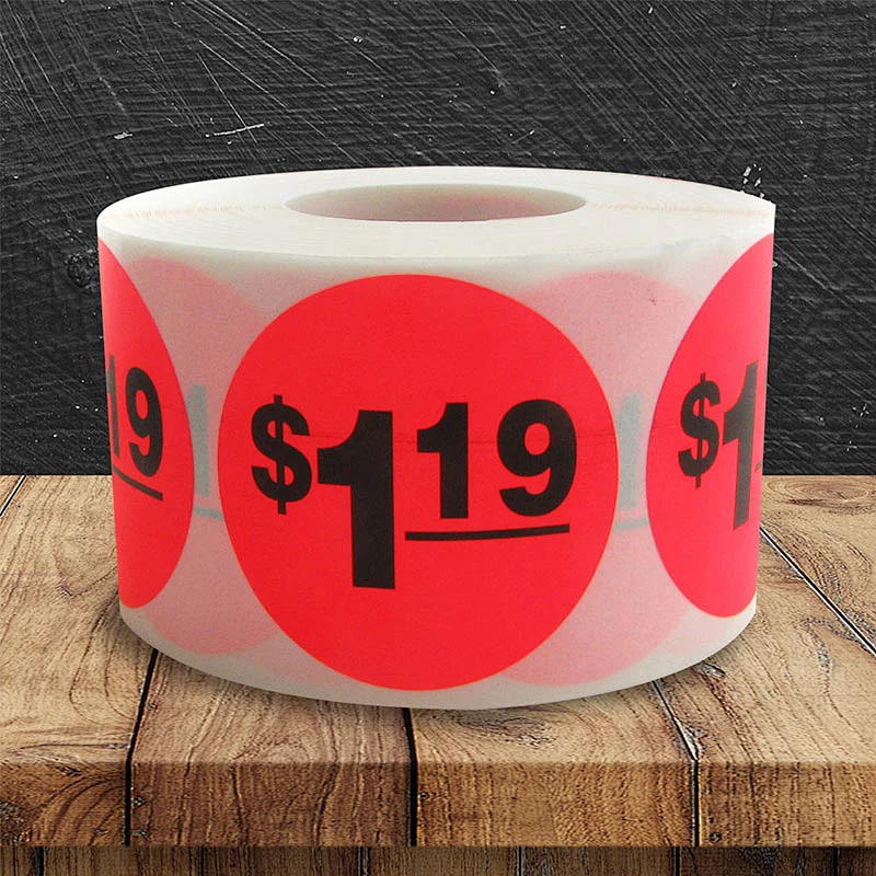 MARKET PRICE STICKER LABEL