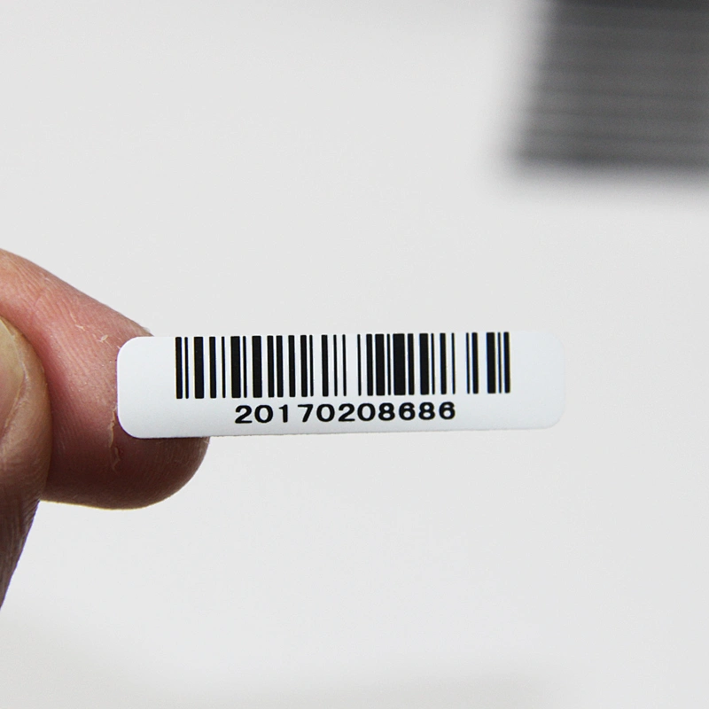 BARCODE VULCANIZED LABEL