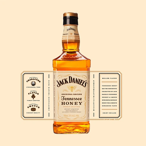 WHISKEY BOTTLE LABEL