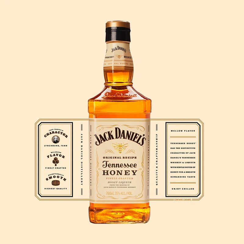 WHISKEY BOTTLE LABEL