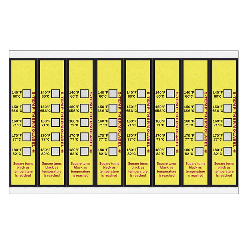 TEMPERATURE INDICATOR LABEL