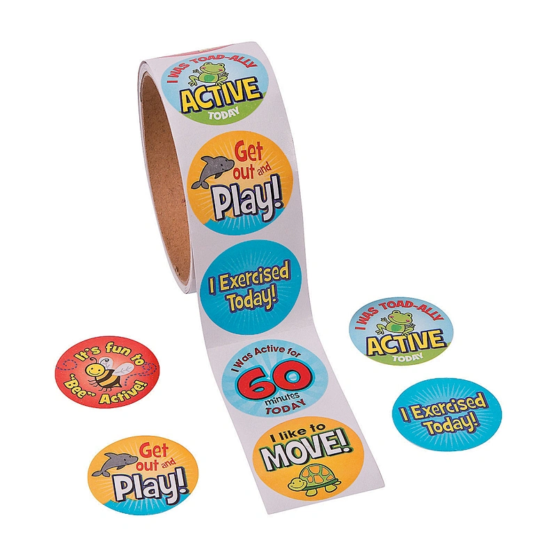 CARTOON PRINTED LABEL