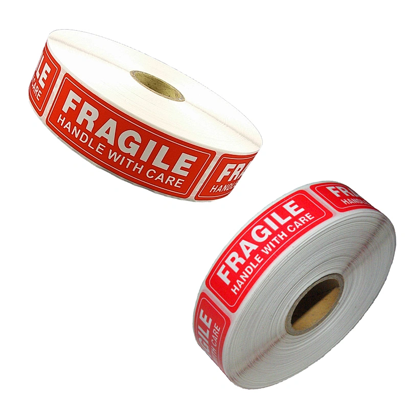 FRAGILE LABEL STICKER