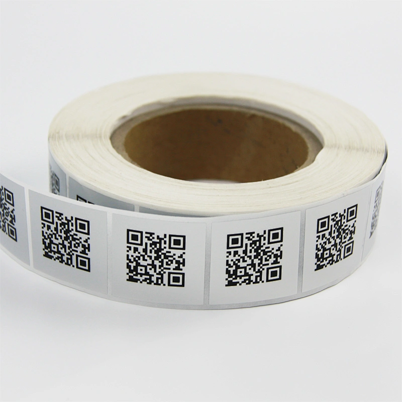 QR Code Asia Silver PET