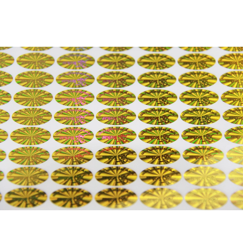 LITHOGRAPHY HOLOGRAM STICKER LABEL