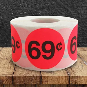 MARKET PRICE STICKER LABEL