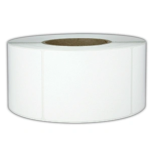 BLANK SEMI-GLOSS LABEL