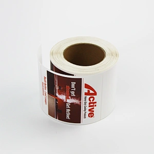 WHITE PP AUTO PARTS LABEL1