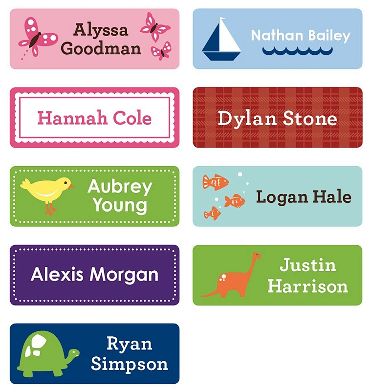 FOR KIDS LABEL