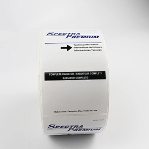 AUTO PARTS LABEL 04