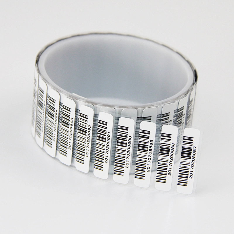 BARCODE VULCANIZED LABEL