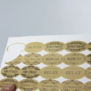 TEA PACKAGING LABEL
