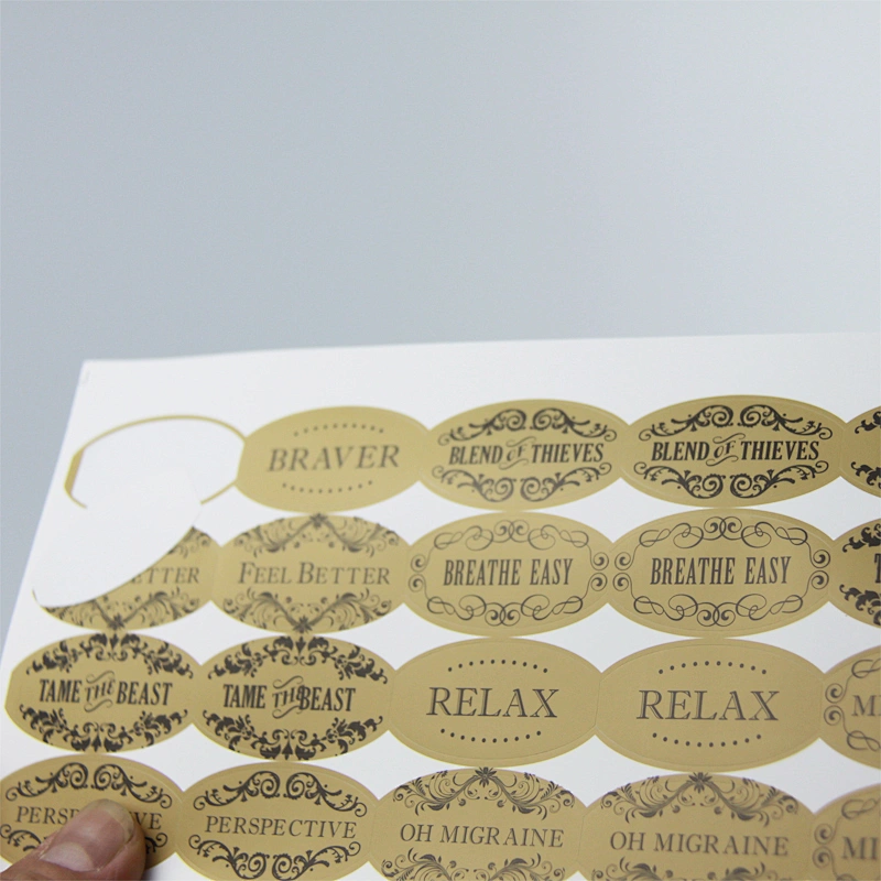 TEA PACKAGING LABEL
