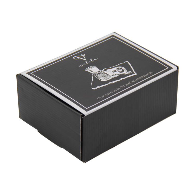 custom logo printed corrugated small cellphone private flower shipping box
