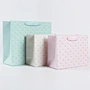 Custom Logo Pretty Ribbon Cotton Gift Bag