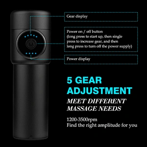 Alli baba com TOP Selling High Quality Sports Electric Cordless Tissue Vibration Deep Muscle Massage Gun for Full Body Massager