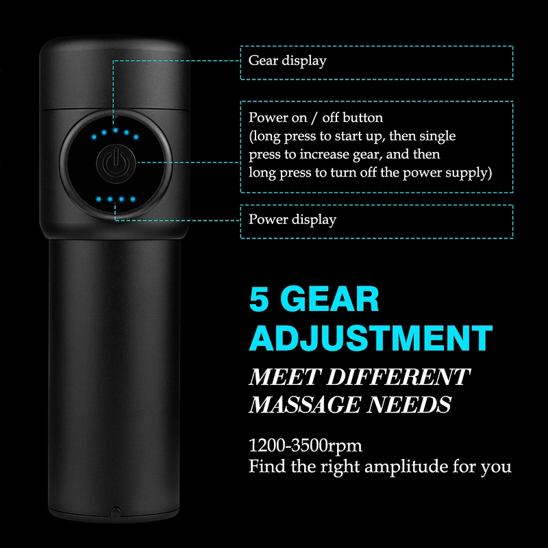 Alli baba com TOP Selling High Quality Sports Electric Cordless Tissue Vibration Deep Muscle Massage Gun for Full Body Massager