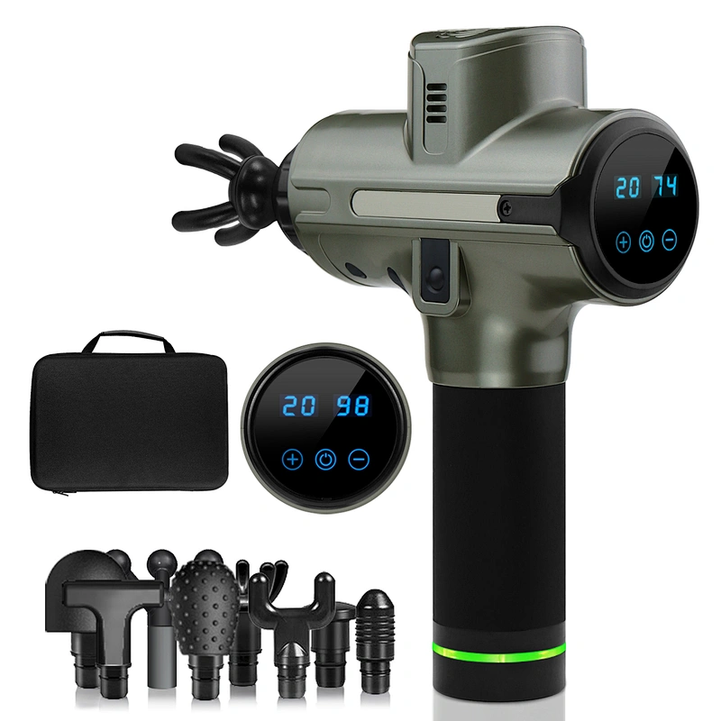 2020 New Design Brushless Massager Low Sound Vibration Muscle Massage Gun