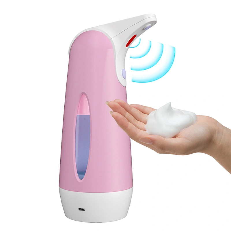 2020 ABS Black Automatic Touchless Soap Dispenser Automatic shower liquid soap dispenser