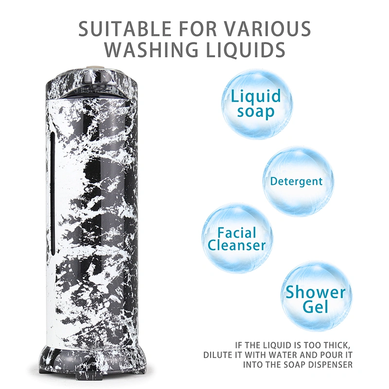 Hand Sanitizer Soap Dispenser Laser Original Metal Steel Stainless Logo Power Battery Time Finish Output