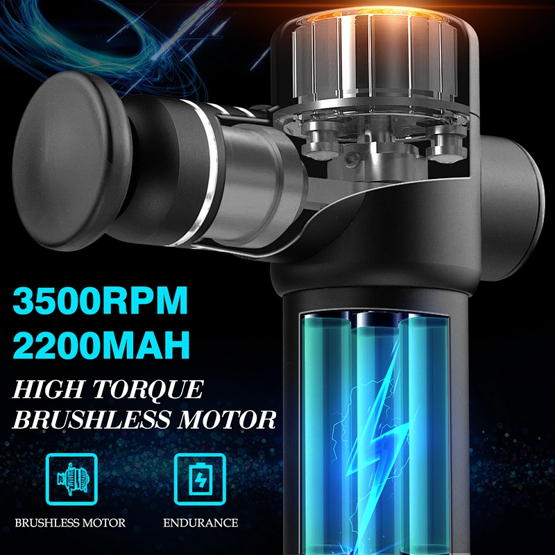 Alli baba com TOP Selling High Quality Sports Electric Cordless Tissue Vibration Deep Muscle Massage Gun for Full Body Massager