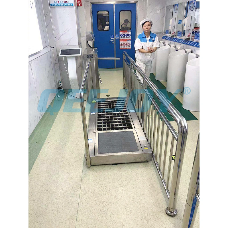 QEEJOY RW28 Handrail Shoe Sole Cleaner Machine