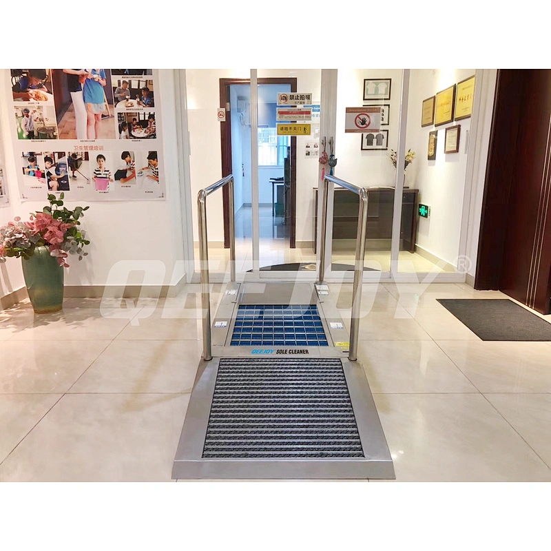 RW09 strong roller brush automatic shoe sole cleaning machine