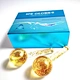 Summer hot product Skin Rejuvenation Cooling Facial Massager Gold Color Glitter Ice Globes With Box