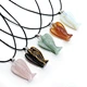 Healing crystal stone crystal beautiful fashion gemstone angel pendant