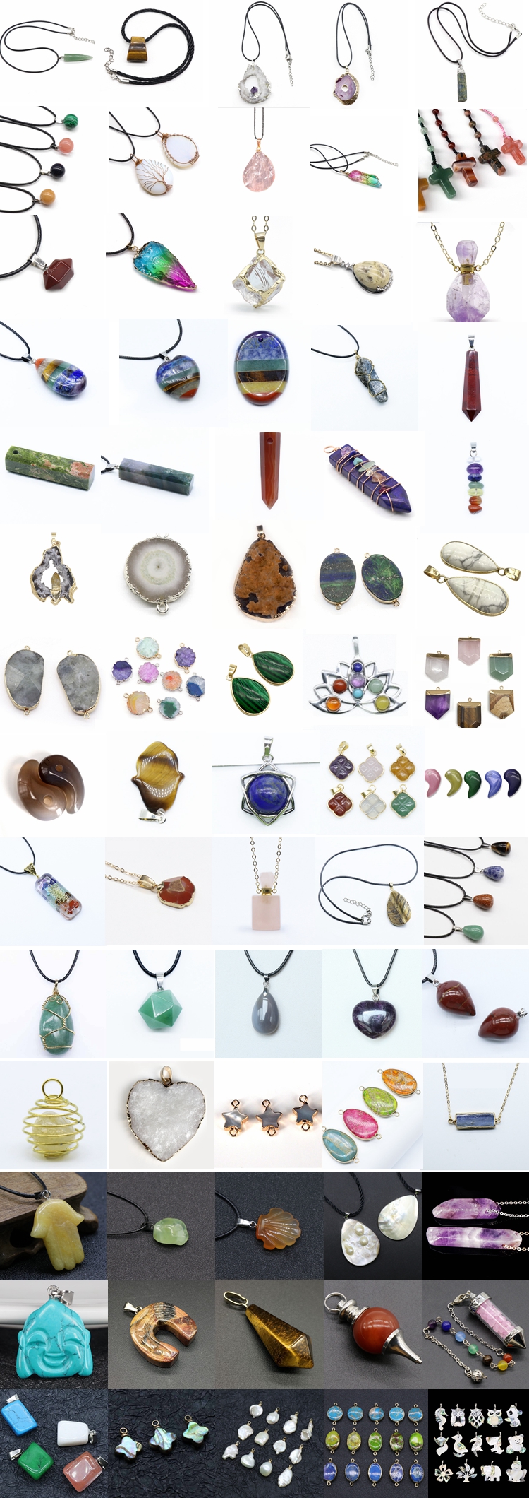 Healing Chakra Pendants