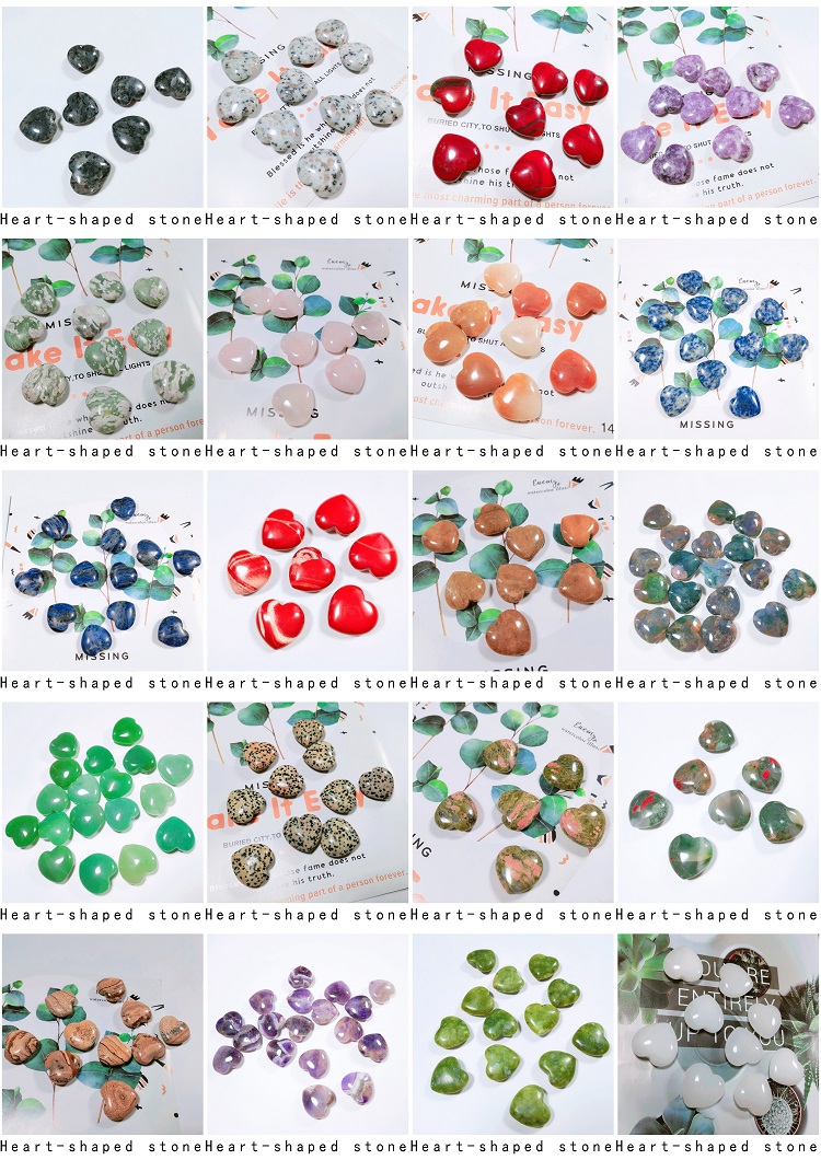 Jade Heart Pendants