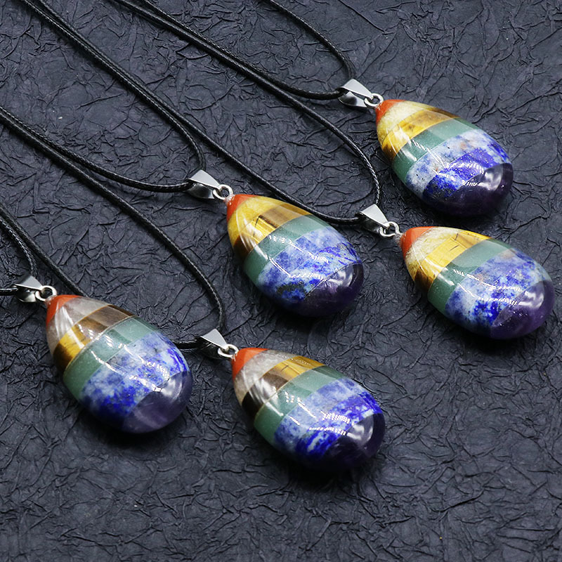 Seven Chakra Energy Pendant