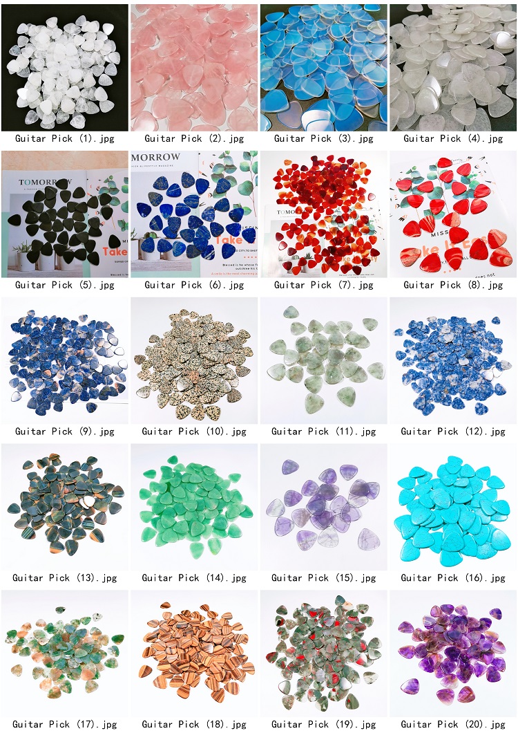 blue turquoise guitar picks