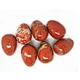 Natural jade red stone egg_Semi-precious stone health massage vagina egg decoration crafts