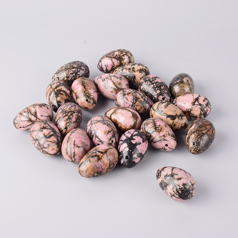 massage tools natural rhodonite kegel